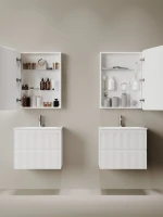 Зеркало-шкаф Sancos Diva DIV600 60, с подсветкой, белый