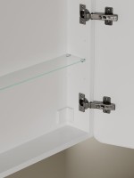 Зеркало-шкаф Sancos Diva DIV600 60, с подсветкой, белый