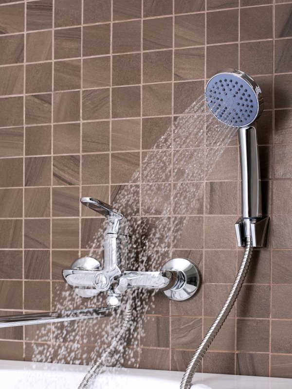 Смеситель с длинным изливом для ванны РМС SL123 SL123-006E хром