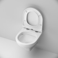Комплект Унитаз подвесной AM.PM Gem C901700SC безободковый, с микролифтом + Инсталляция Pro