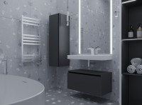 Тумба Armadi Art Flat Valessi Uno-S 80 антрацит матовый