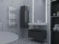 Тумба Armadi Art Flat Valessi Uno-S 80 антрацит матовый