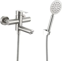 Смеситель для ванны с душем Fashun A53001 сатин Смеситель для ванны с душем Fashun A53001 сатин