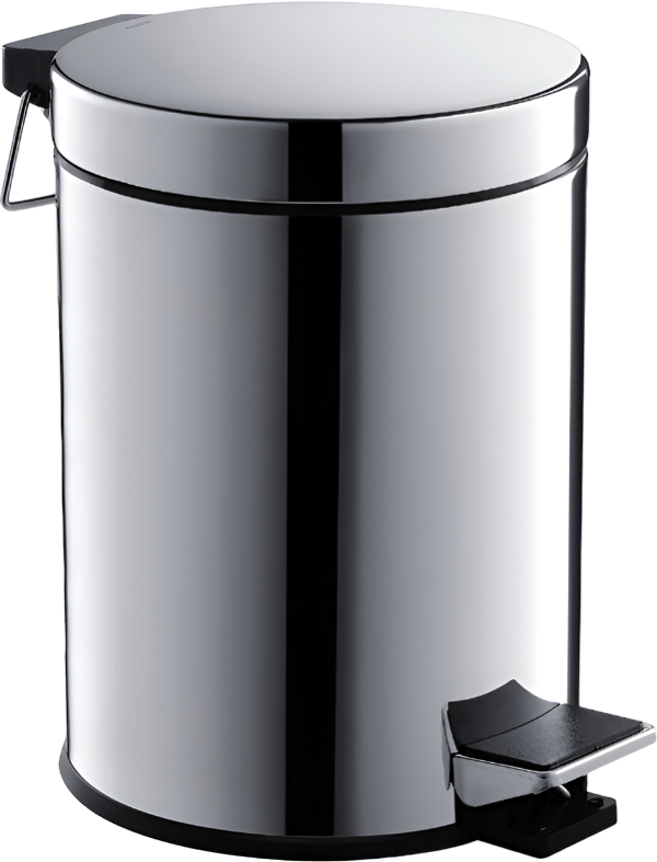 Мусорное ведро AQUATEK AQ4991CR полированный хром