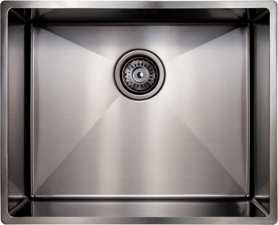 Мойка кухонная Kaiser KSM-5345 вороненая сталь