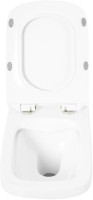 Комплект Унитаз подвесной BelBagno Sela BB3201CHR белый + Крышка BB3201SC белая + Инсталляция Grohe Rapid SL 38772001 3 в 1 с кнопкой смыва