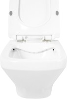 Комплект Унитаз подвесной BelBagno Sela BB3201CHR белый + Крышка BB3201SC белая + Инсталляция Grohe Rapid SL 38772001 3 в 1 с кнопкой смыва