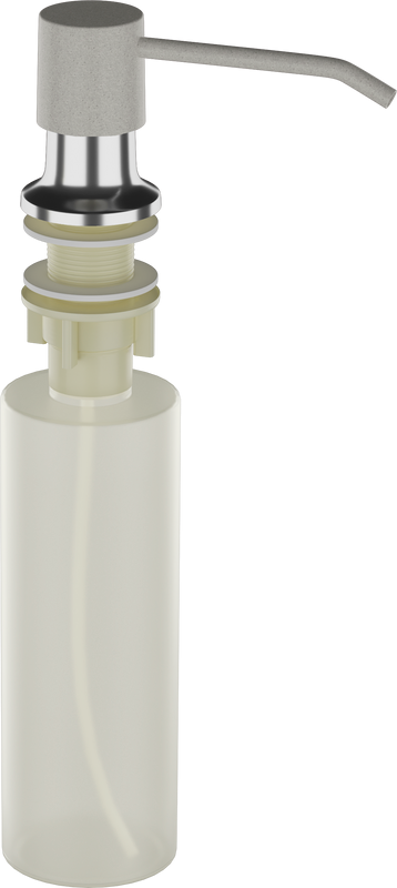 Дозатор для кухонной мойки Ulgran Quartz U-01 серый