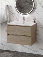 Тумба с раковиной Teymi Laina 70 светлый дуб Тумба с раковиной Teymi Laina 70 светлый дуб