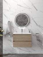 Тумба с раковиной Teymi Laina 70 светлый дуб Тумба с раковиной Teymi Laina 70 светлый дуб