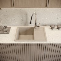 Мойка кухонная Domaci Болонья М-151-004 песочная Мойка кухонная Domaci Болонья М-151-004 песочная