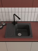 Мойка кухонная Domaci Болонья М-15-007 антрацит