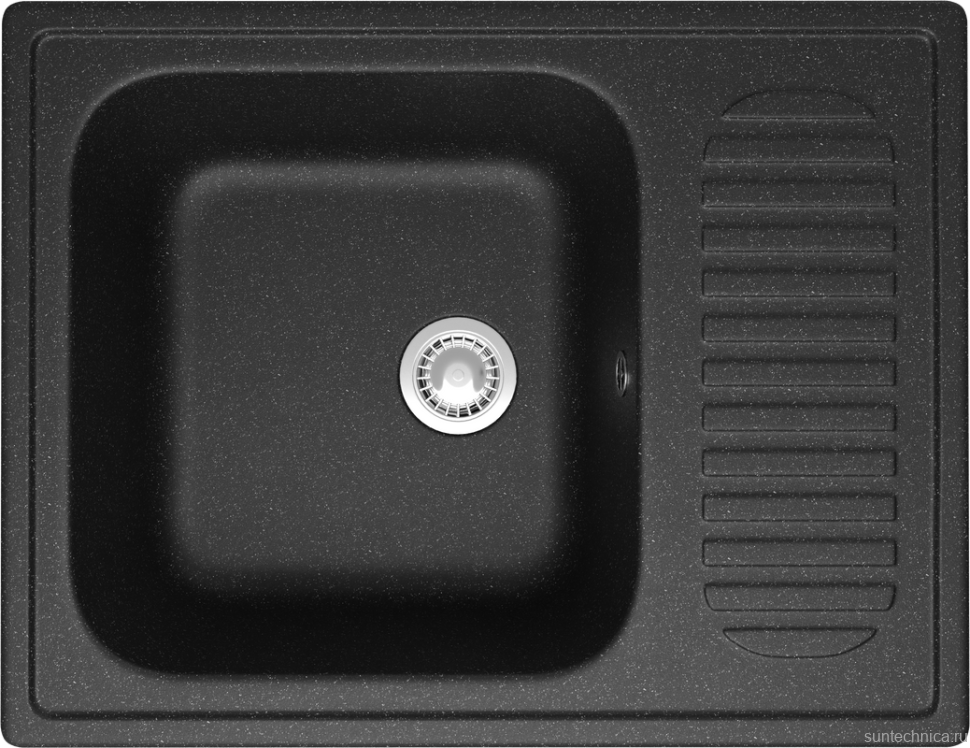 Мойка кухонная Domaci Болонья М-15-007 антрацит