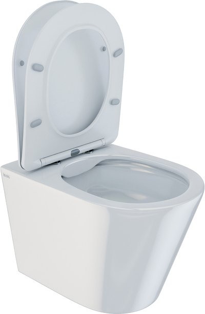 Комплект Унитаз подвесной IDDIS Calipso + Инсталляция TECE Base 9400413 4 в 1 с кнопкой смыва