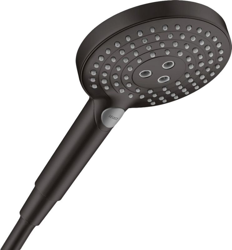 Душевая лейка Hansgrohe Raindance Select S 26530670 матовая черная
