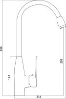 Смеситель для кухни Славен Коттедж Ф СЛ-ОД-Ф29