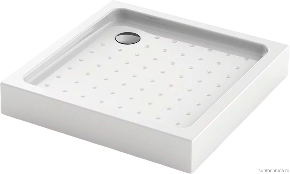 Поддон для душа Veconi Tezeo acrylic TZ-52 100x100, белый