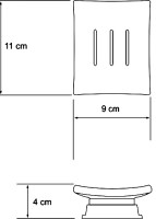 Набор Стакан Wasserkraft Exter K-5528 + Мыльница K-5529 Набор Стакан Wasserkraft Exter K-5528 + Мыльница K-5529