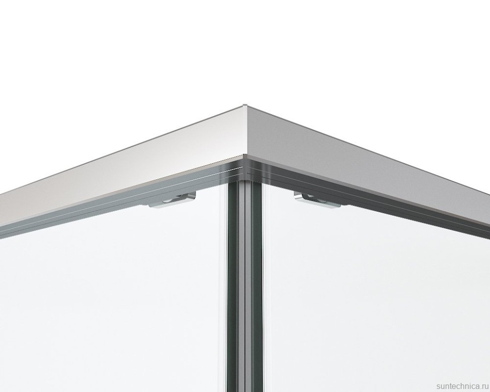 Душевой уголок Vincea Ultima VSS-7UL9010CL 90х100 см, профиль хром, стекло прозрачное