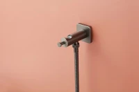 Гигиенический душ Lemark Bronx LM3719GM со смесителем, С ВНУТРЕННЕЙ ЧАСТЬЮ, графит