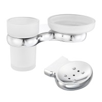 Набор Стакан Wasserkraft Berkel K-6826 + Мыльница K-6869 Набор Стакан Wasserkraft Berkel K-6826 + Мыльница K-6869