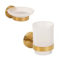 Набор Стакан Bemeta Sablo 160110012 + Мыльница 160108042