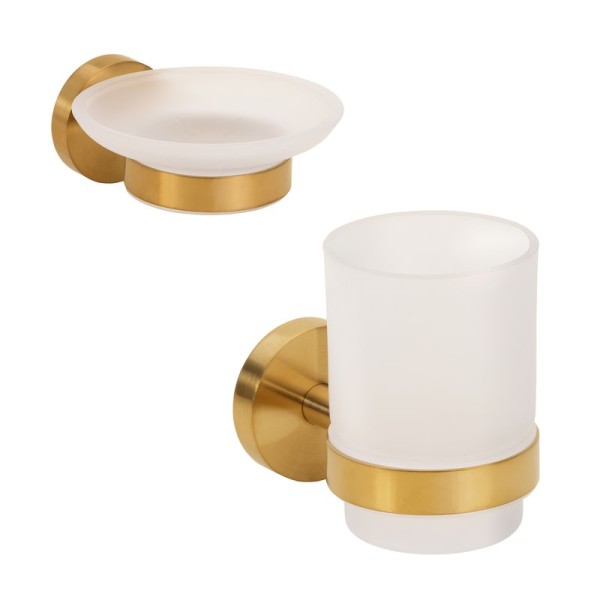 Набор Стакан Bemeta Sablo 160110012 + Мыльница 160108042