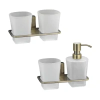 Набор Стакан Wasserkraft Exter K-5228D + Дозатор K-5289 Набор Стакан Wasserkraft Exter K-5228D + Дозатор K-5289