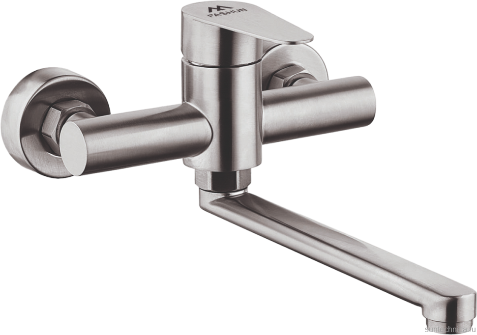 Смеситель для кухни Fashun A54615 сатин