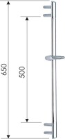 Душевая штанга Remer 317V