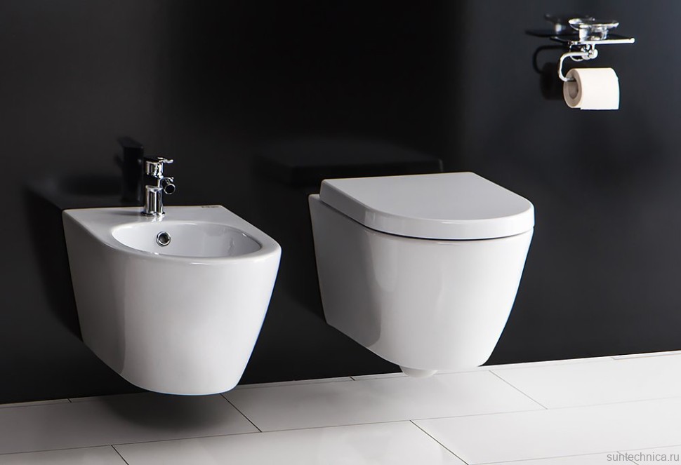 Комплект Унитаз подвесной BelBagno Marino BB105CHR безободковый + Крышка BB105SC с микролифтом, петли хром + Инсталляция Geberit Duofix UP 320 111.300.00.5 + Кнопка Sigma 01 115.770.21.5 хром + Крепления 111.815.00.1 к стене + Звукоизоляция