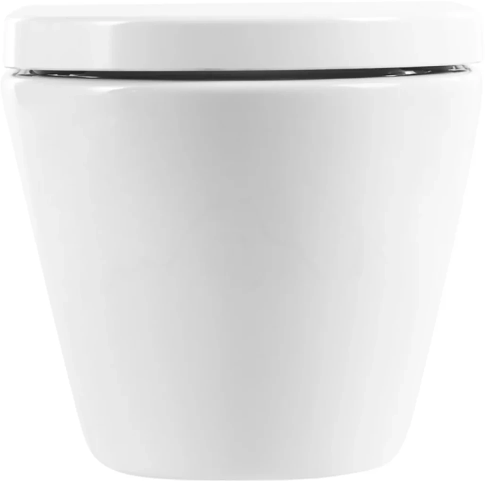 Комплект Унитаз подвесной BelBagno Marino BB105CHR безободковый + Крышка BB105SC с микролифтом, петли хром + Инсталляция Geberit Duofix UP 320 111.300.00.5 + Кнопка Sigma 01 115.770.21.5 хром + Крепления 111.815.00.1 к стене + Звукоизоляция