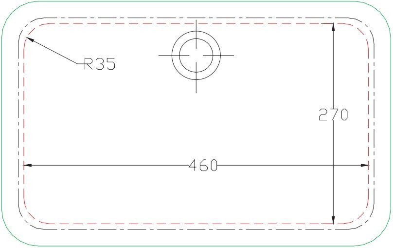 Раковина ArtCeram Gea GEL001 53 см