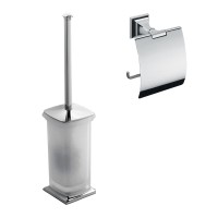 Набор Держатель Colombo Design Portofino B3291.CR + Ершик B3206, хром Набор Держатель Colombo Design Portofino B3291.CR + Ершик B3206, хром