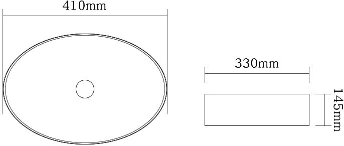 Накладная раковина SantiLine SL-1016