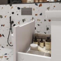 Тумба под раковину без столешницы Vigo Finlay 60 белая