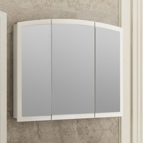 Зеркало-шкаф Comforty Палини 100 белое