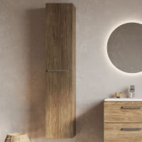 Шкаф-пенал для ванной Roca Victoria A857564517 орех