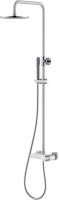 Душевая стойка Boheme Stick 128-WCR.2 white touch chrome