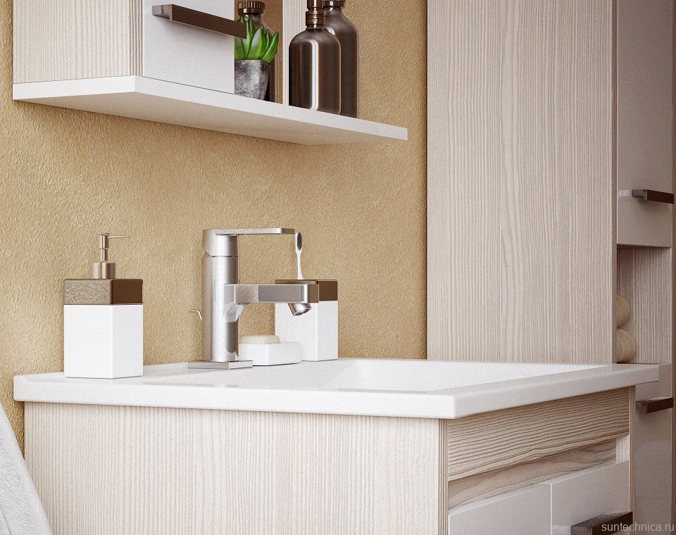 Тумба под раковину без столешницы Corozo Лорена 65 лайн