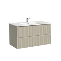 Тумба под раковину Sancos подвесная Snob R 90 Beige Soft SNR90CE