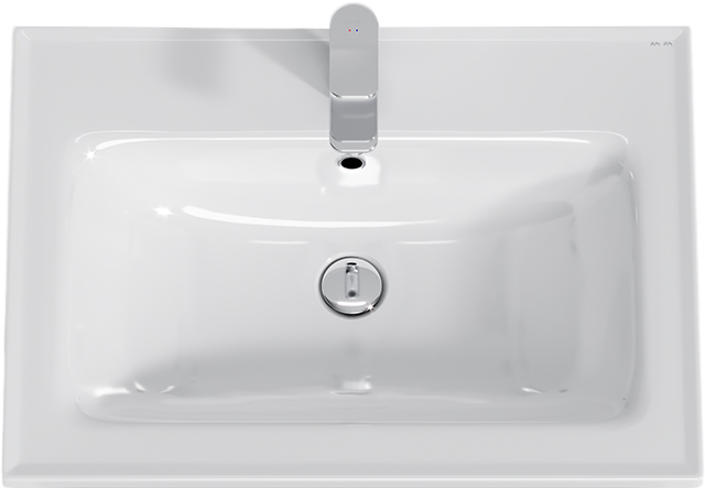 Тумба с раковиной AM.PM X-Joy 65, напольная, белый глянец