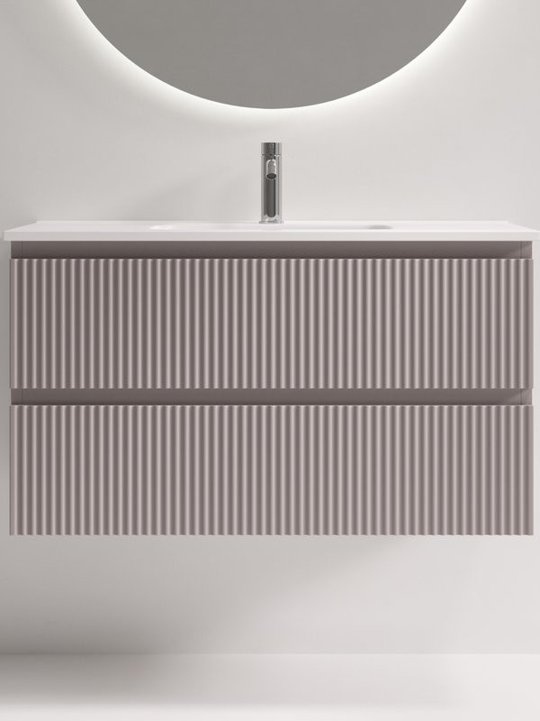 Тумба с раковиной Sancos Snob R 100 Doha Soft, раковина CN7027