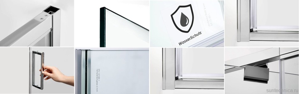 Душевой уголок Wasserkraft Berkel 48P29 80x100