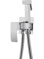 Гигиенический душ Abber Wasserfall AF8625 со смесителем, С ВНУТРЕННЕЙ ЧАСТЬЮ, хром