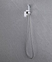Гигиенический душ Abber Wasserfall AF8625 со смесителем, С ВНУТРЕННЕЙ ЧАСТЬЮ, хром