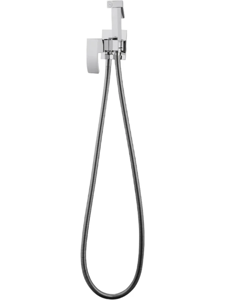 Гигиенический душ Abber Wasserfall AF8625 со смесителем, С ВНУТРЕННЕЙ ЧАСТЬЮ, хром