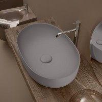 Накладная раковина Kerasan Nolita 534389*0 60x40 см, ferro matt