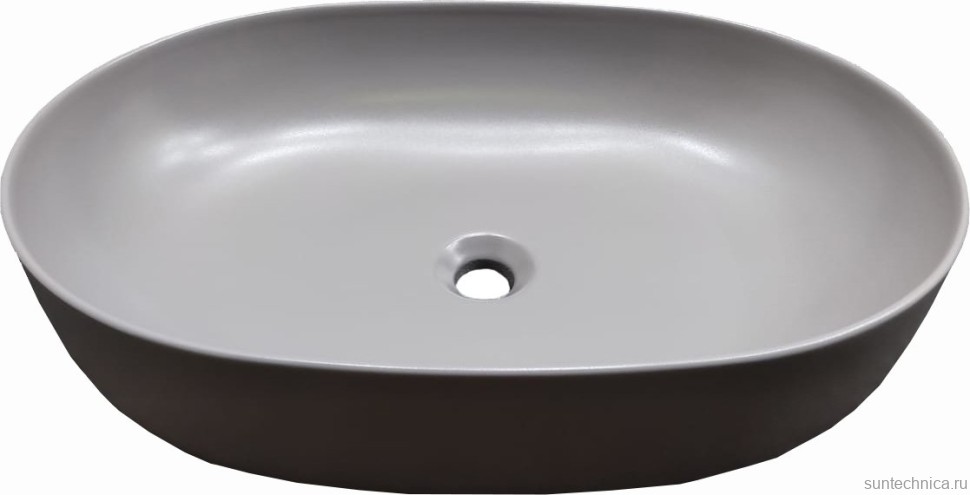 Накладная раковина Kerasan Nolita 534389*0 60x40 см, ferro matt