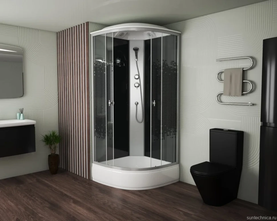 Душевая кабина Niagara Eco NG- 3504-14 BLACK